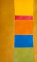 Jack Bush, ‘Colour Column on Suede’ 1965