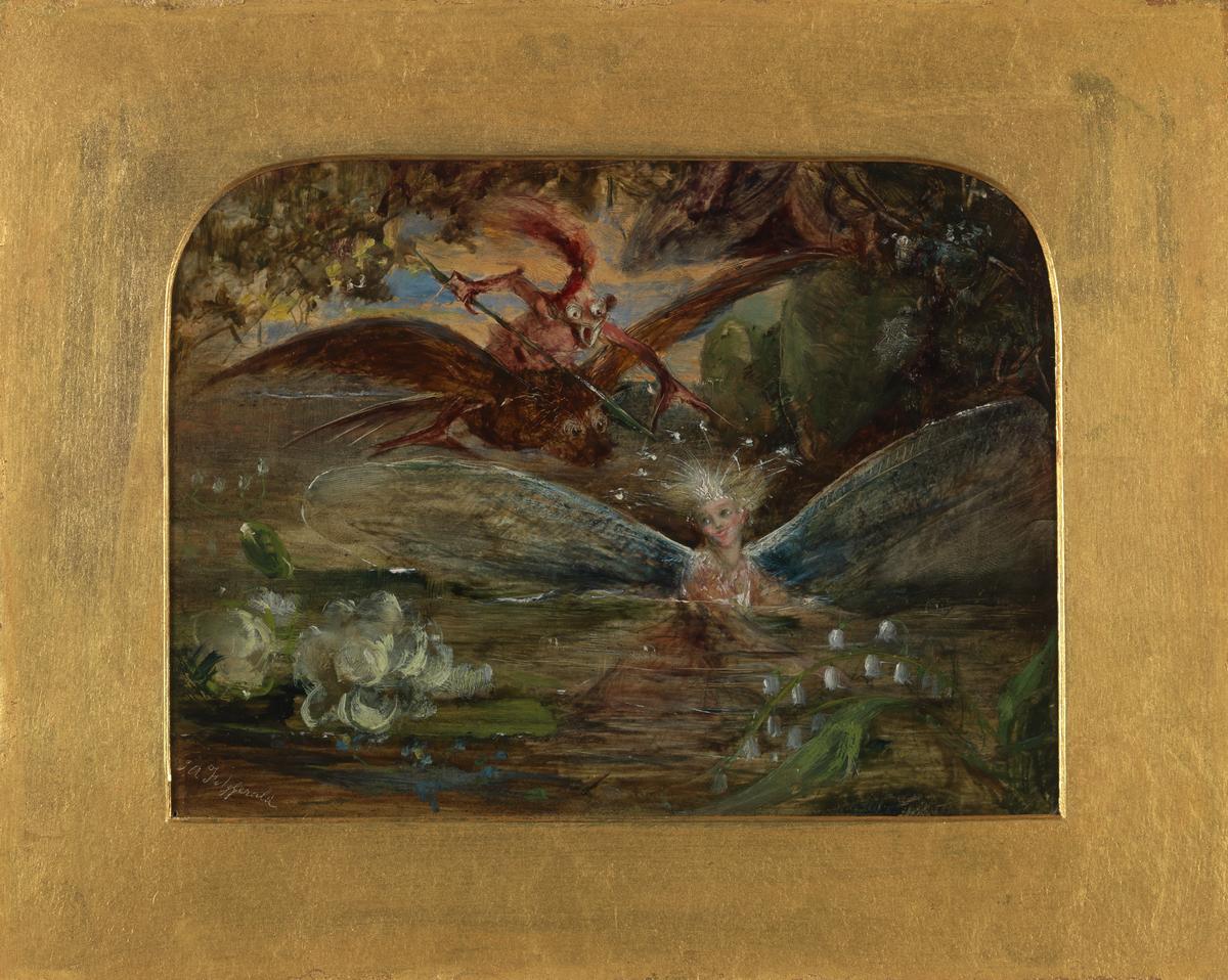 The Fairy's Lake by John Anster Fitzgerald