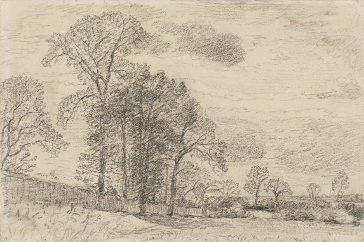 ‘Near Stoke-by-Nayland’, Lionel Bicknell Constable, c.1850 | Tate