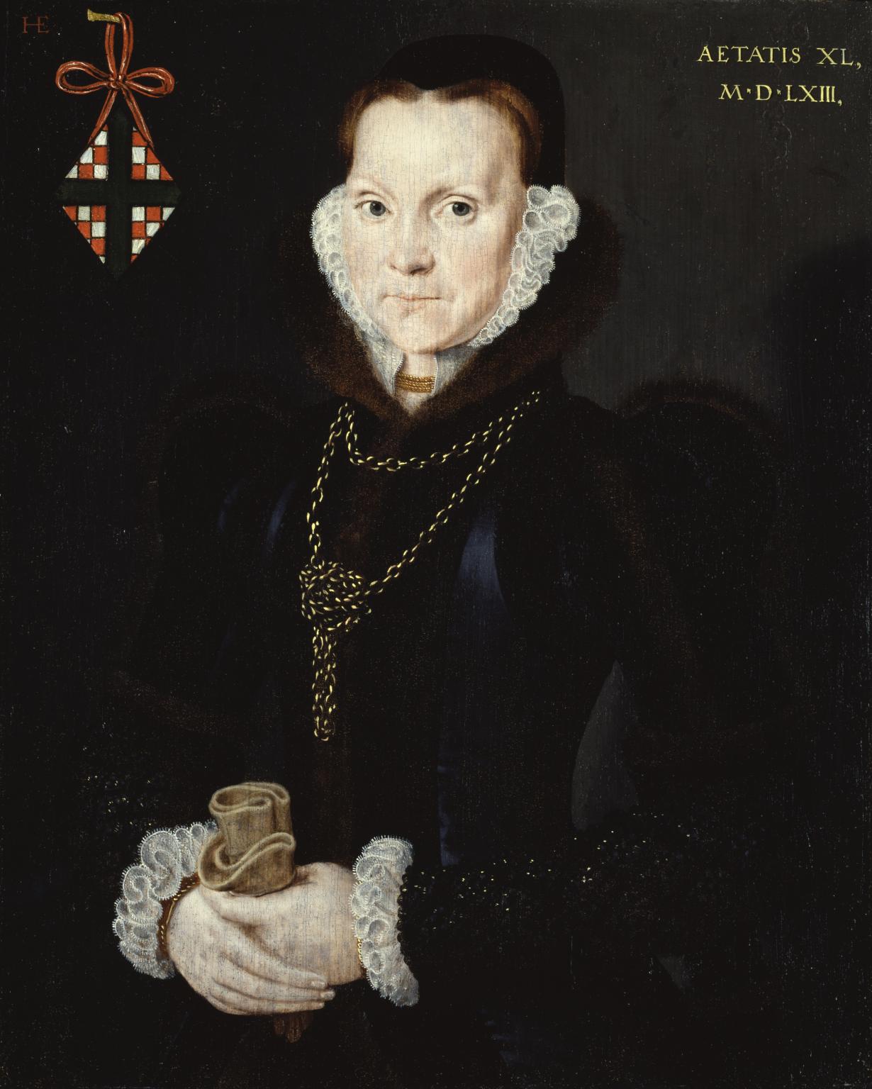 T01569: Portrait of Elizabeth Roydon, Lady Golding