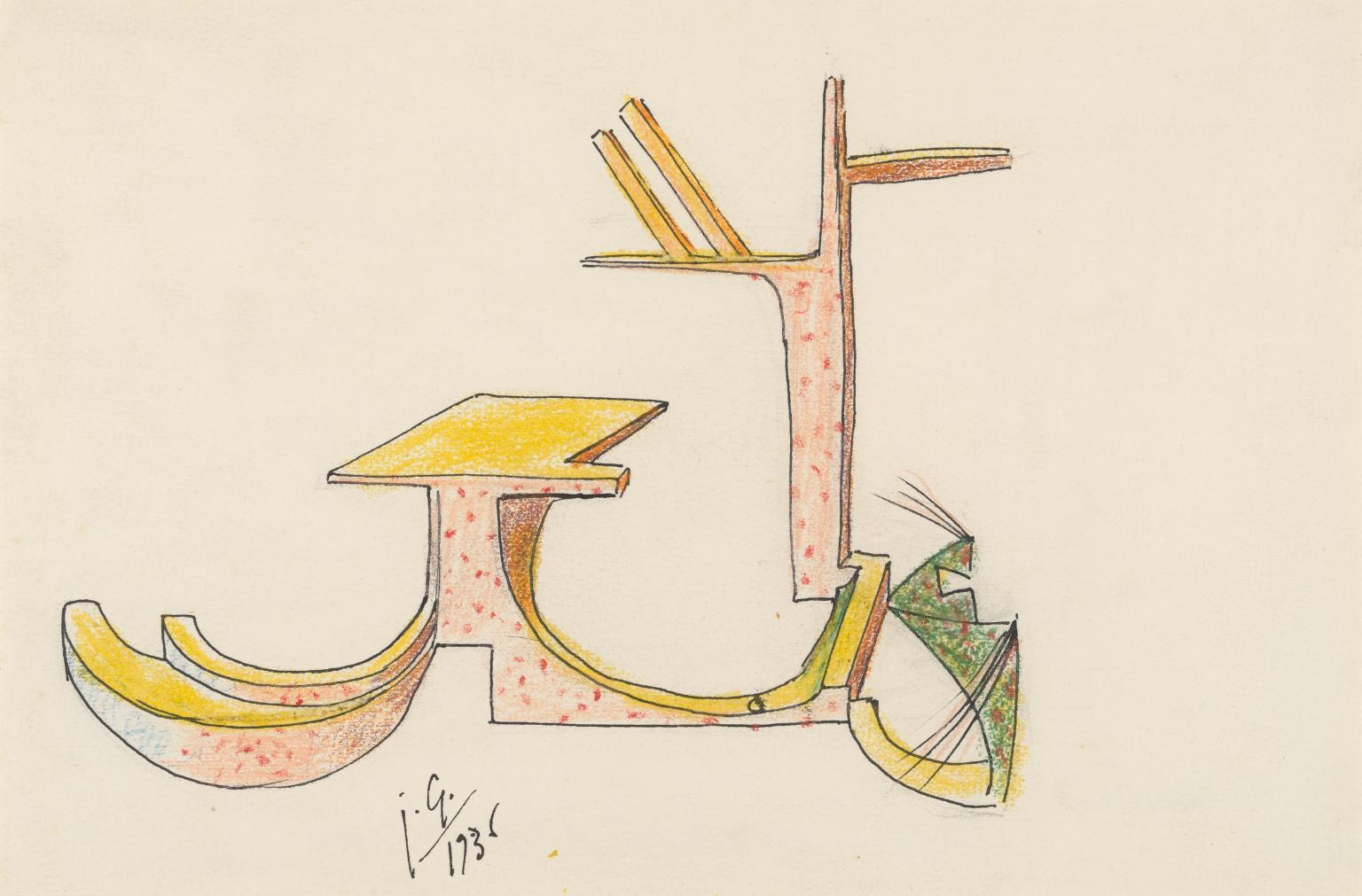 Reclining Figure with a Large Hand