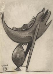 Figure with Three Balls, No. 2