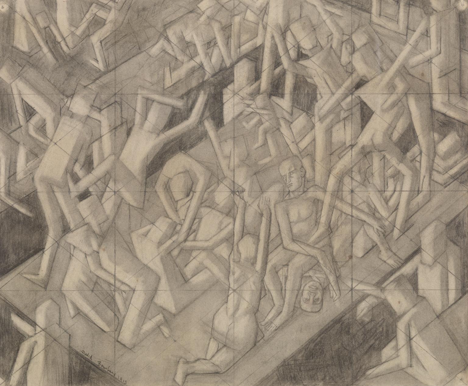 'Study for 'Vision of Ezekiel'', David Bomberg, c.1912 | Tate