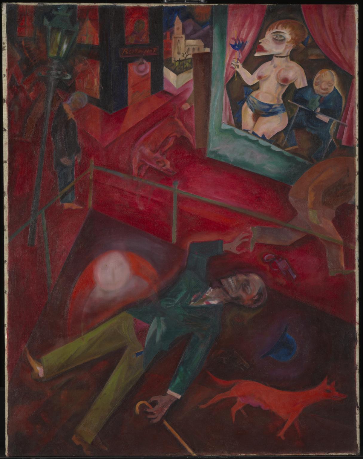 Suicide', George Grosz, 1916 | Tate