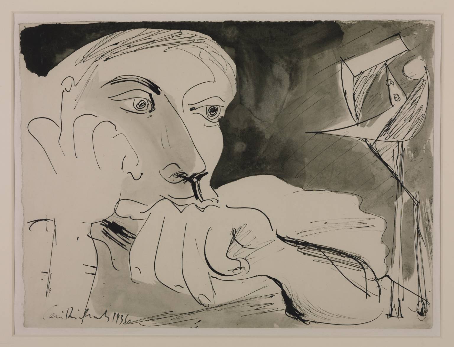 The Sculptor and his Object', Ceri Richards, 1936 | Tate