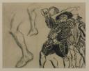 Henry Ospovat, ‘Sketch for Iago and Cassio, and Figure Studies’ c.1900