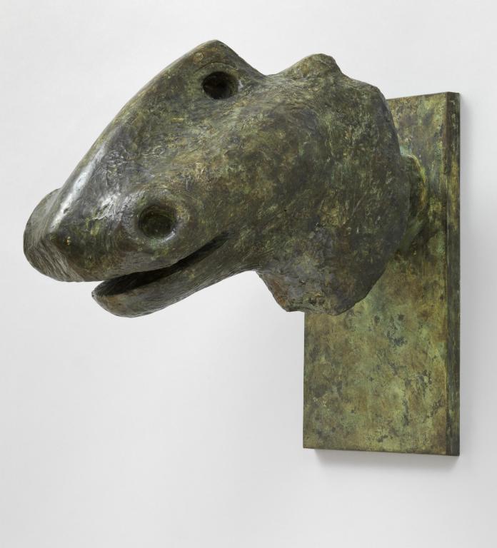 Henry Moore OM, CH, ‘Animal Head’ 1957, cast c.1957-62