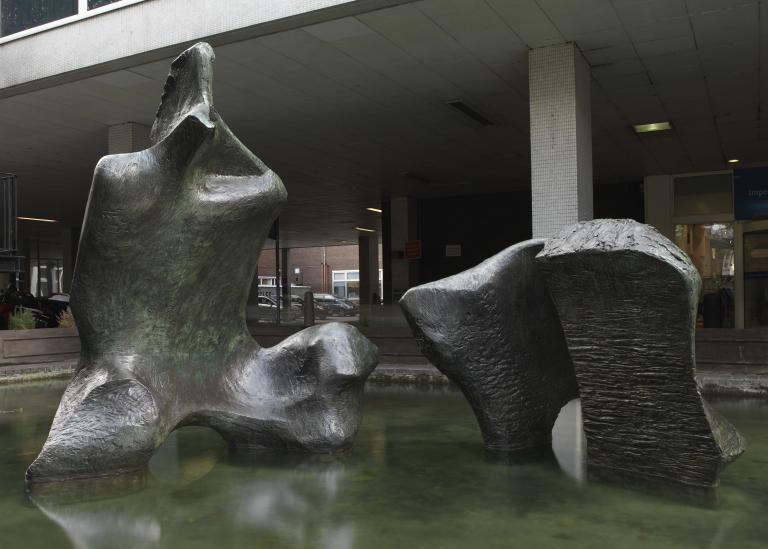Henry Moore OM, CH, ‘Working Model for Reclining Figure (Lincoln Center)’ 1963-5, cast date unknown