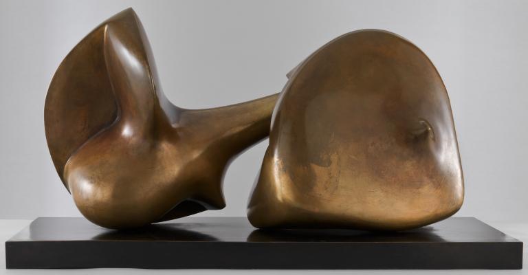 Henry Moore OM, CH, ‘Two Piece Sculpture No.7: Pipe’ 1966, cast date unknown