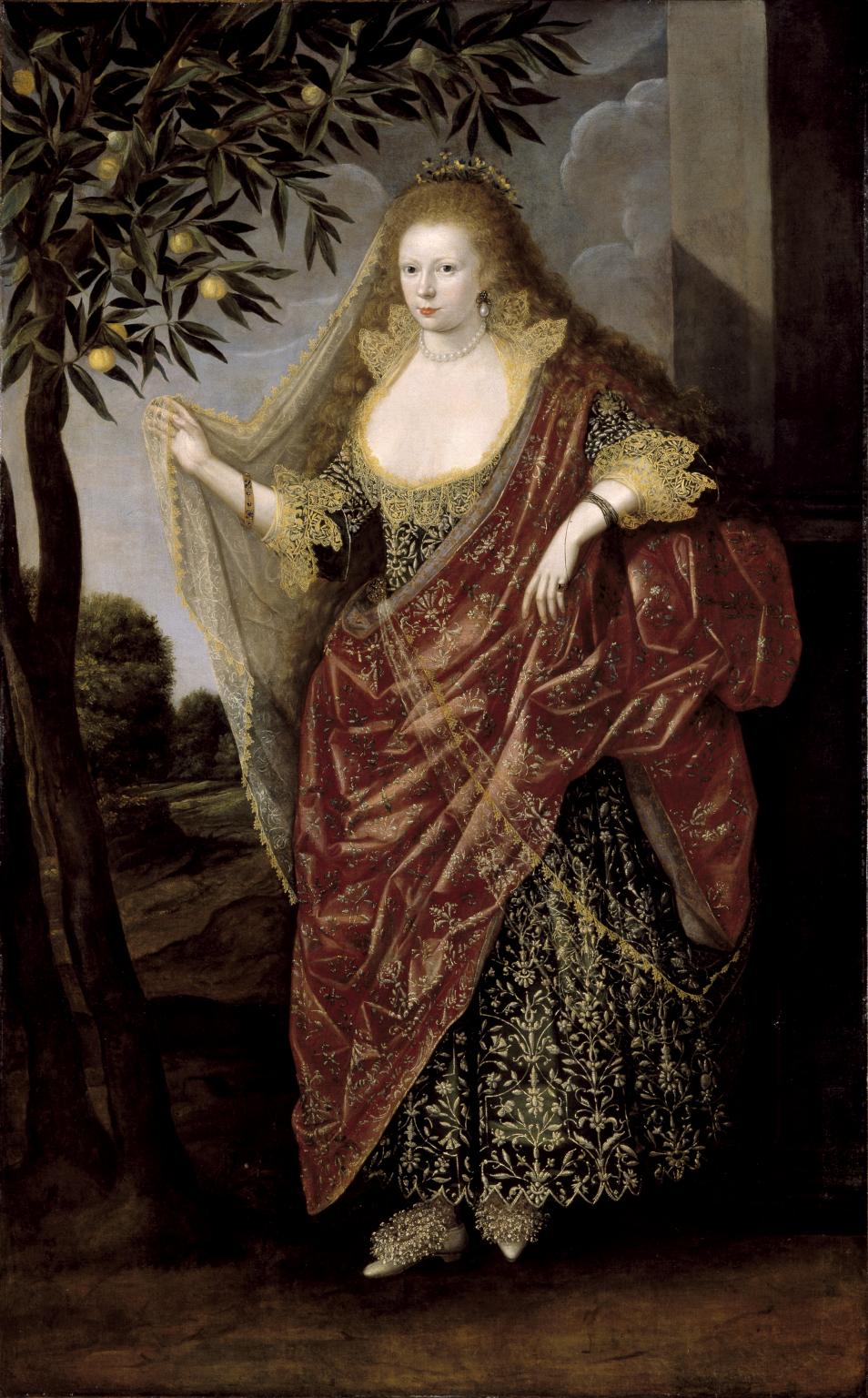 T03031: Portrait of a Lady, Called Elizabeth, Lady Tanfield