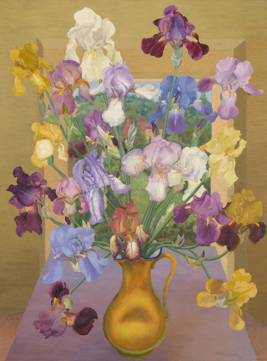 famous iris painting