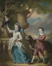 Francis Cotes, ‘Anna Maria Astley, Aged Seven, and her Brother Edward, Aged Five and a Half’ 1767