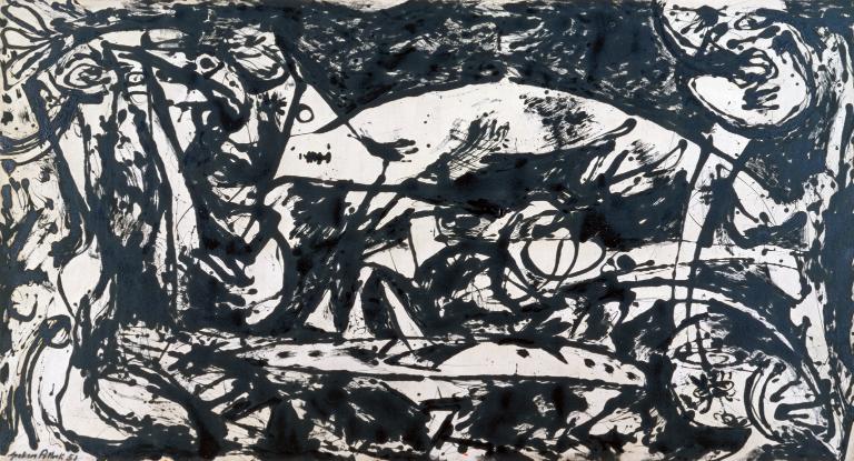 Blueprint program Skelne Number 14', Jackson Pollock, 1951 | Tate