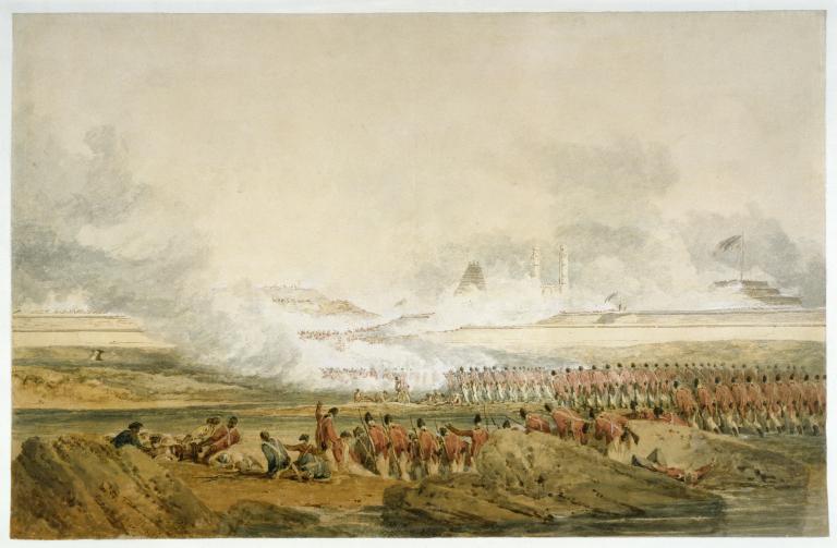 Joseph Mallord William Turner, ‘The Siege of Seringapatam’ c.1800