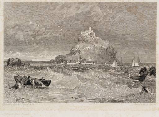 St Michael's Mount, Cornwall', after Joseph Mallord William Turner