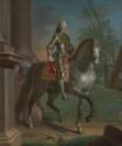 Joseph Highmore, ‘Equestrian Portrait of King George II’ c.1743–5