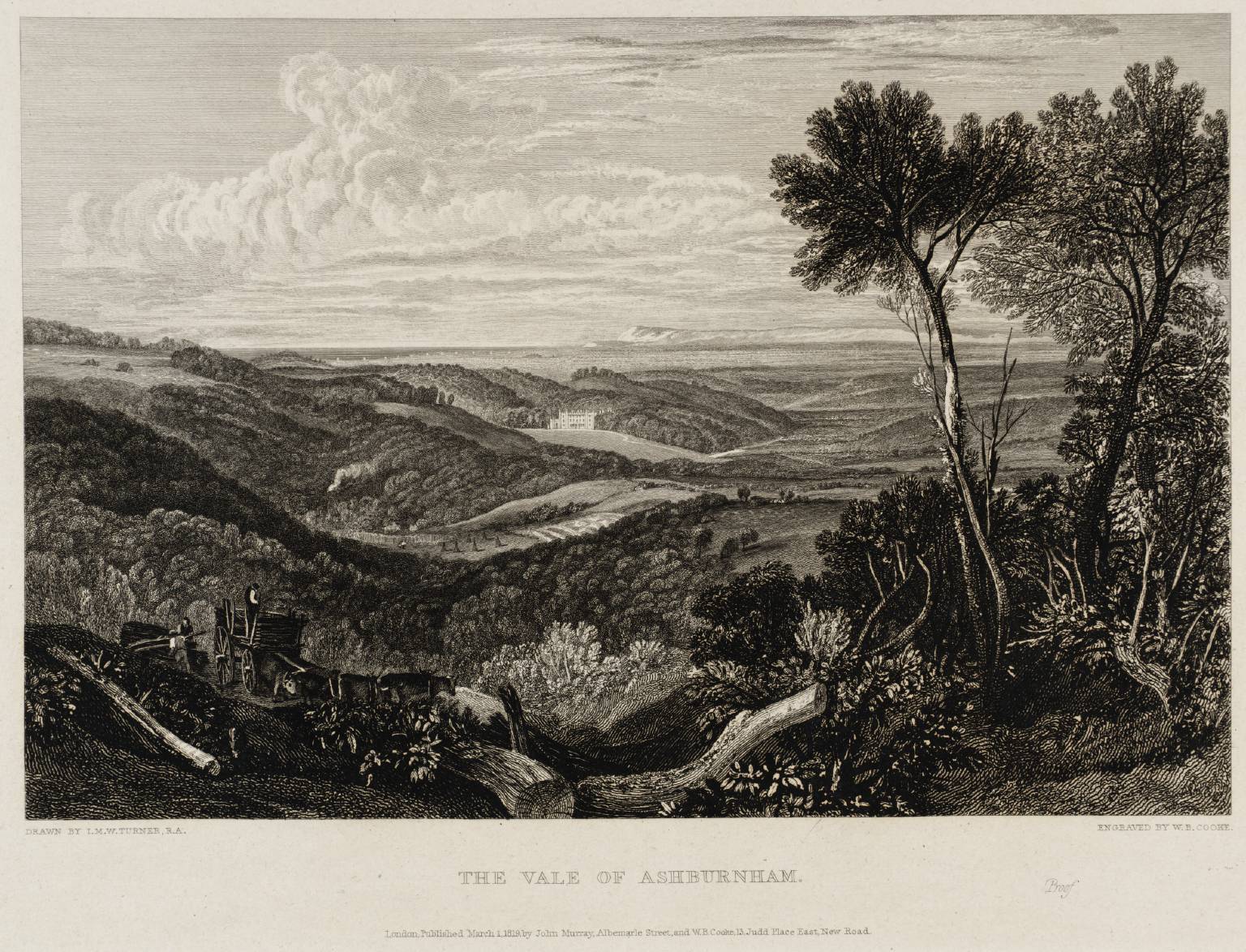 The Vale of Ashburnham, from ‘Views in Sussex’