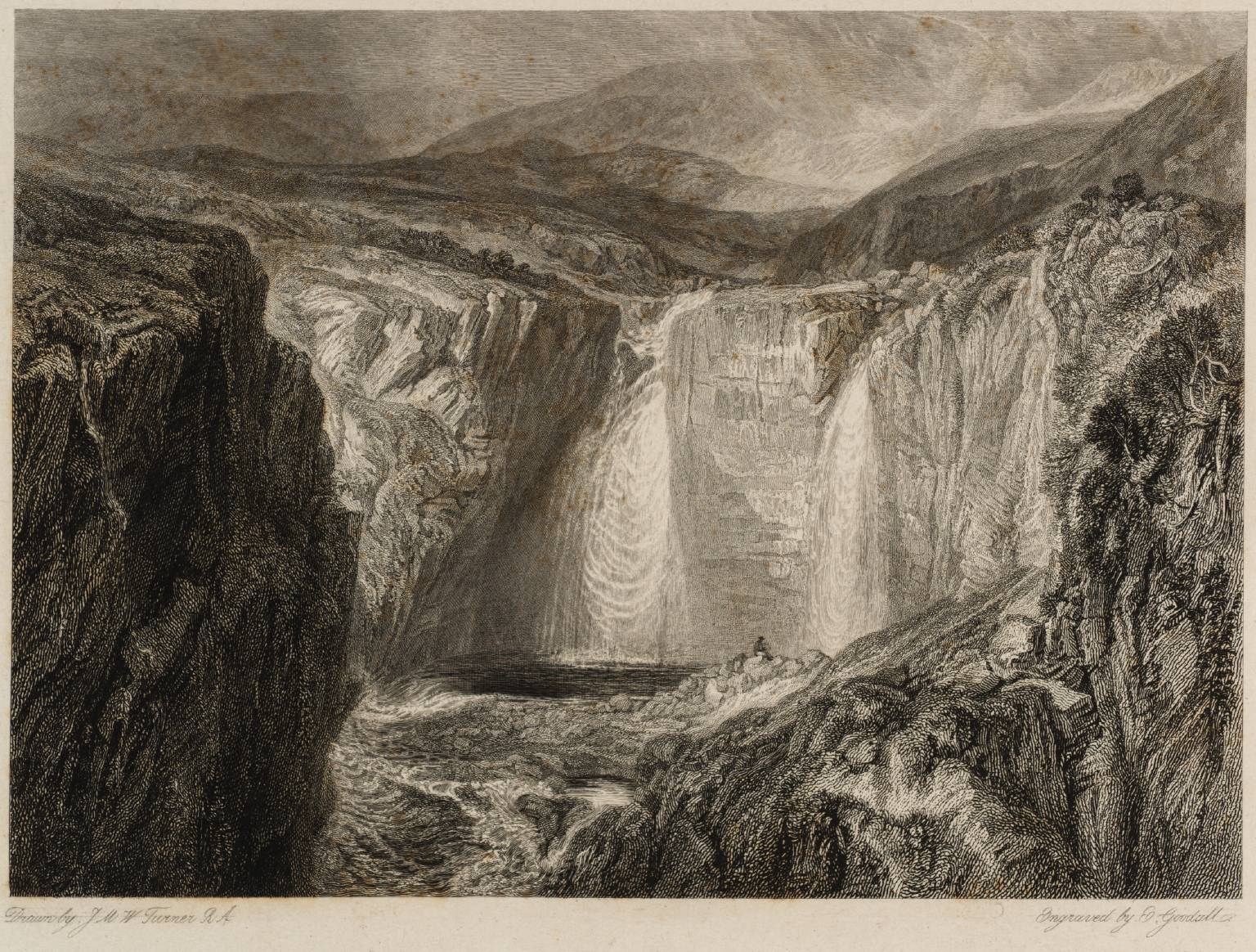 Fall of the Tees, Yorkshire