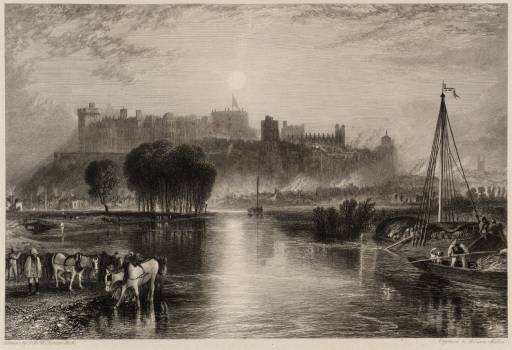 ‘Windsor Castle, Berkshire’, after Joseph Mallord William Turner, 1831 ...