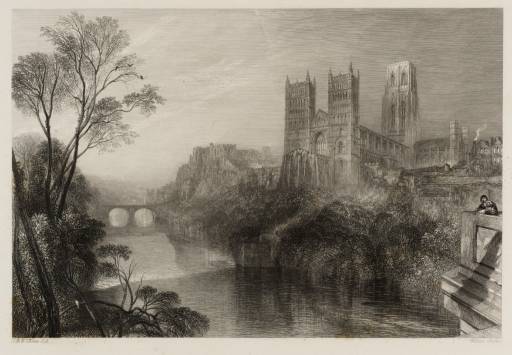 ‘Durham Cathedral’, after Joseph Mallord William Turner, 1836 | Tate