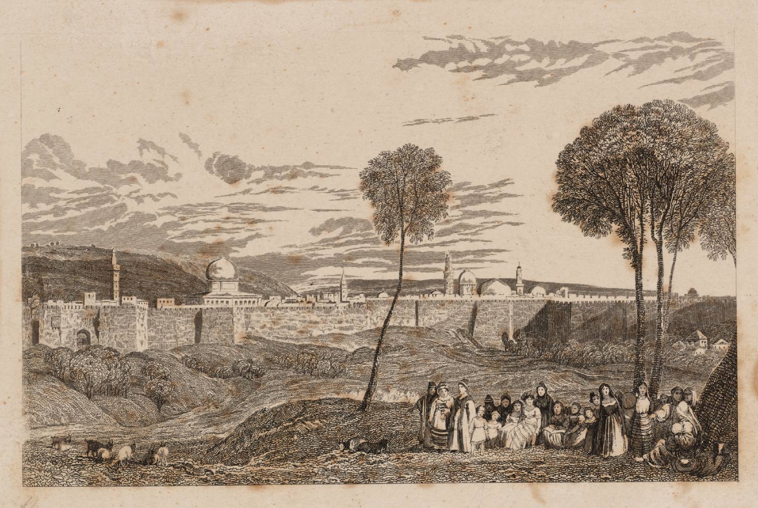 Jerusalem, with the Walls