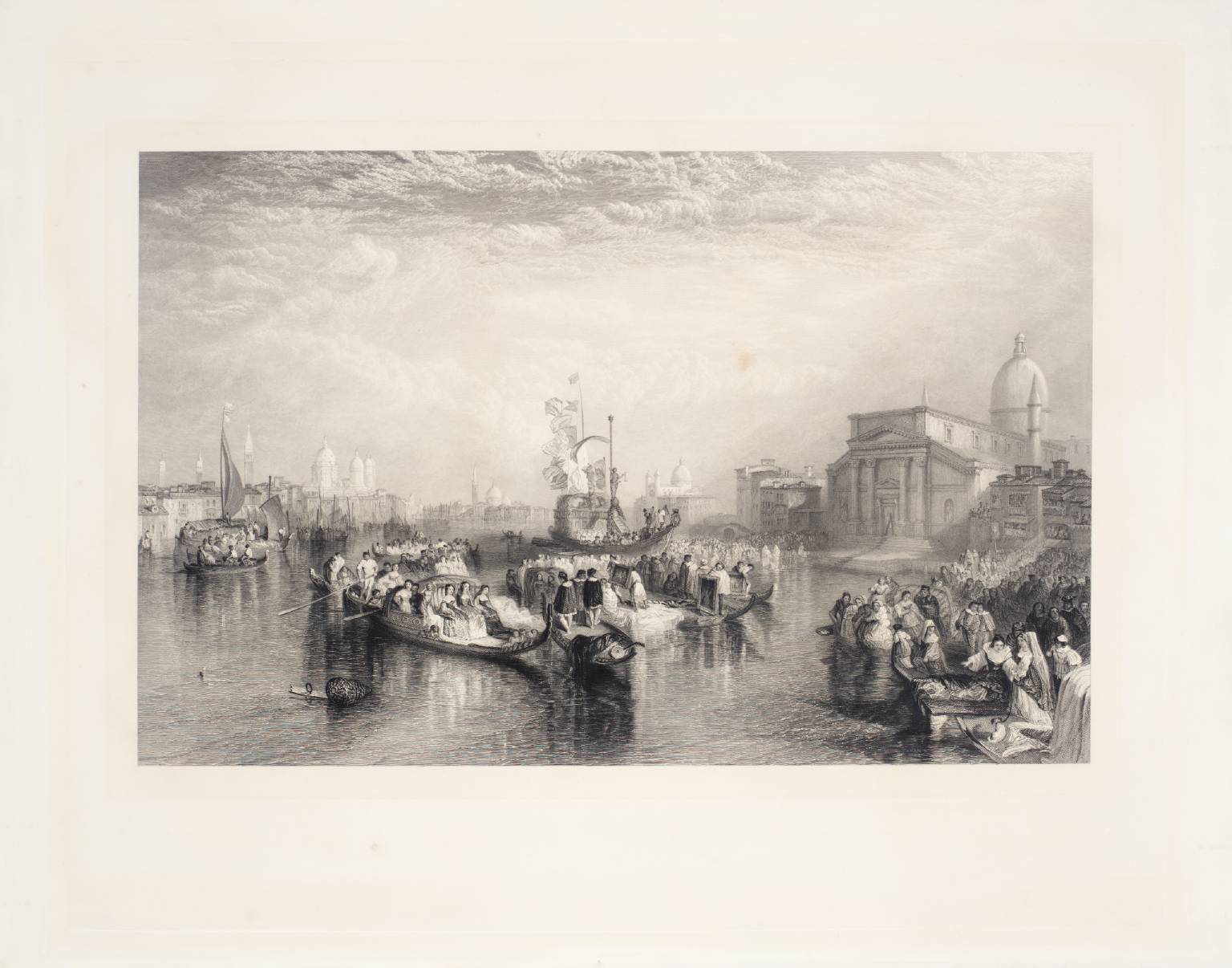 Venice - Bellinis’s Pictures being Conveyed to the Church of the Redentore
