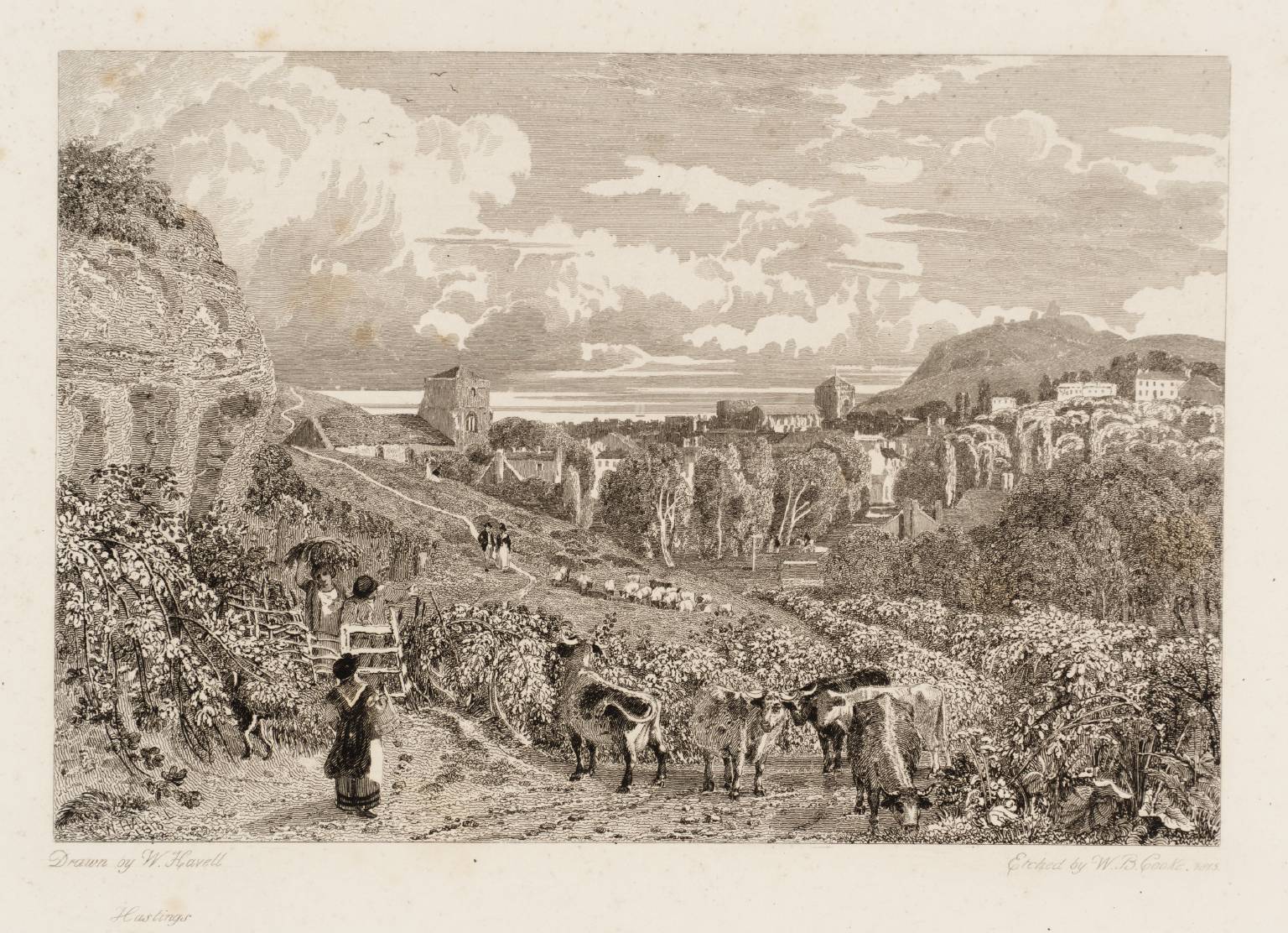 Hastings, Sussex (second plate)