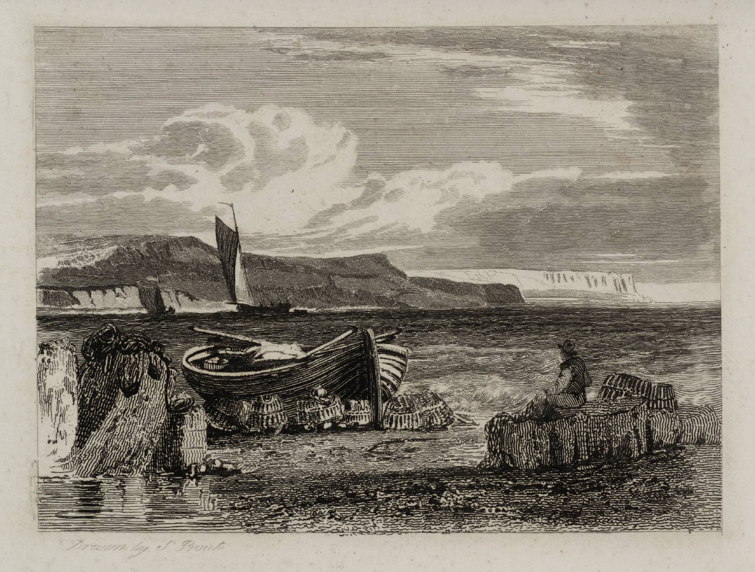 Lulworth Cliffs, Dorsetshire