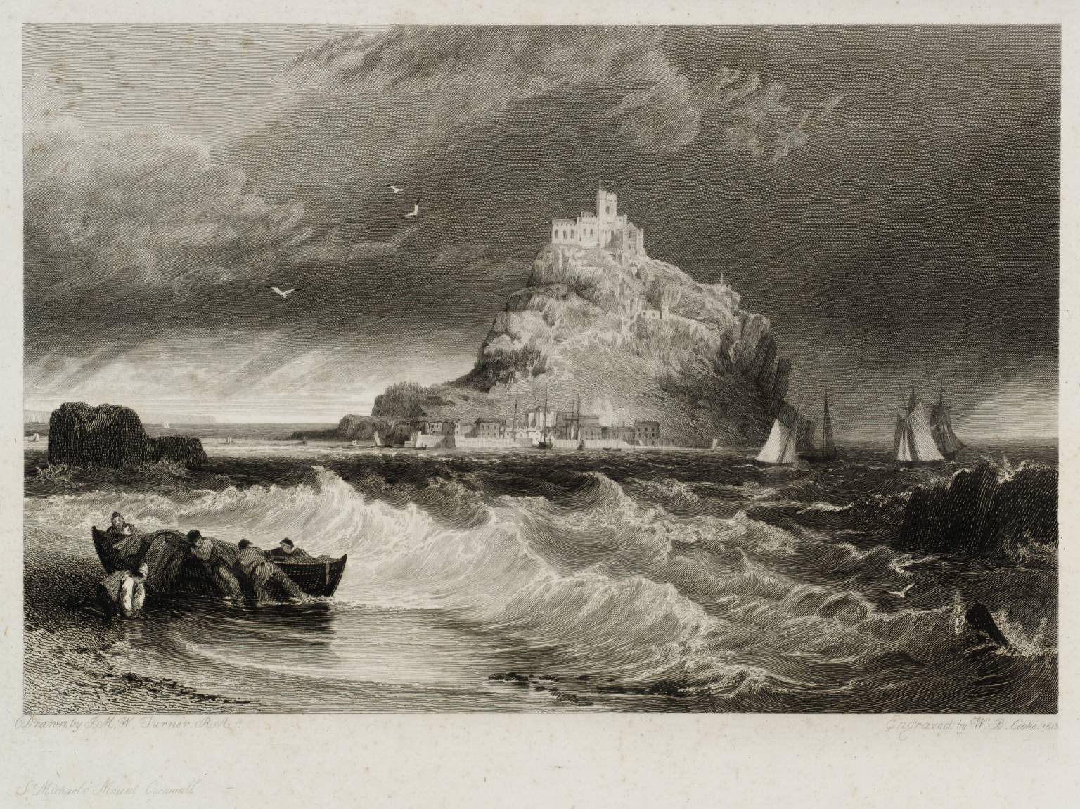 St Michael's Mount', after Joseph Mallord William Turner, 1814 | Tate