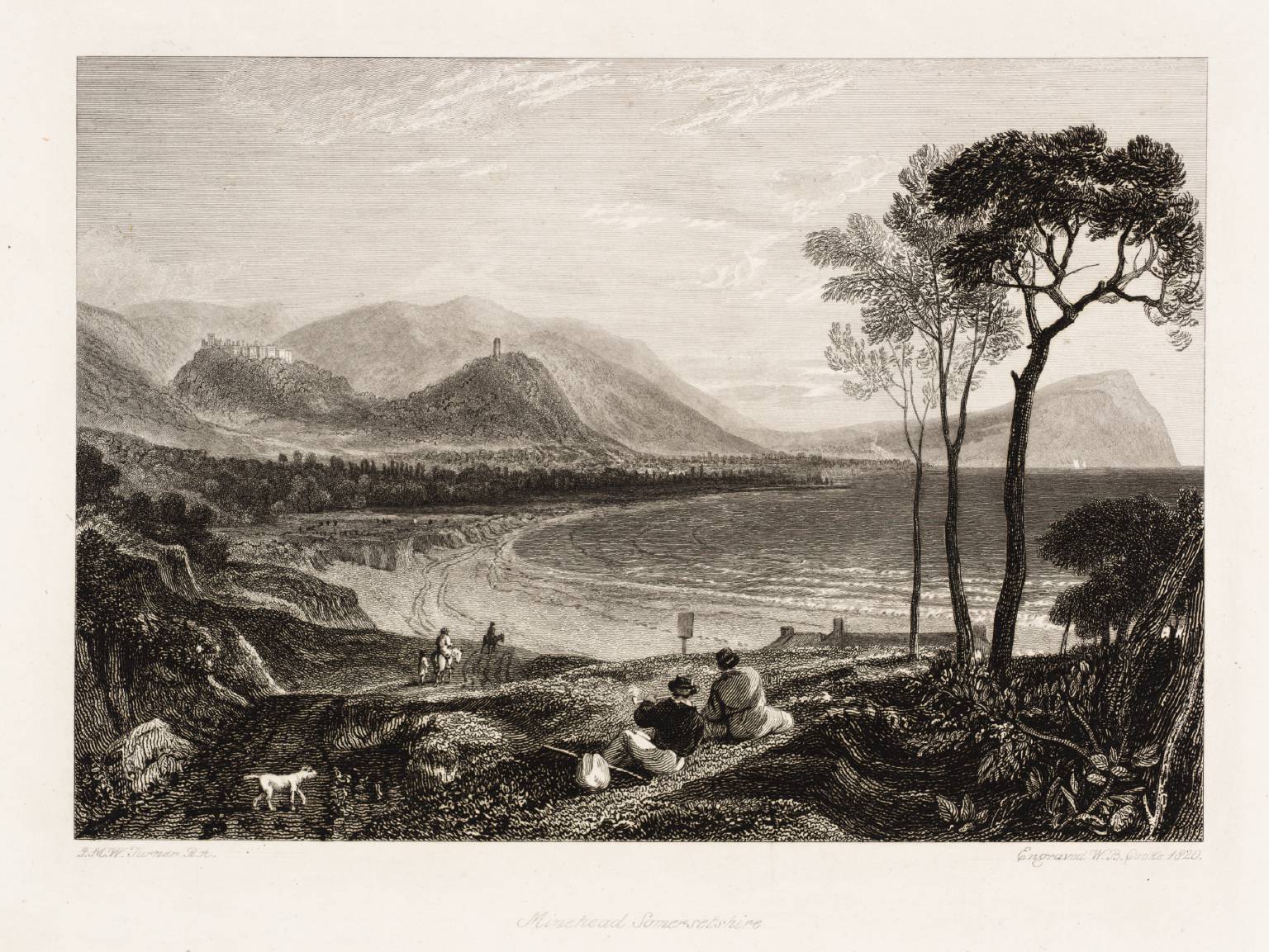 Minehead and Dunster Castle