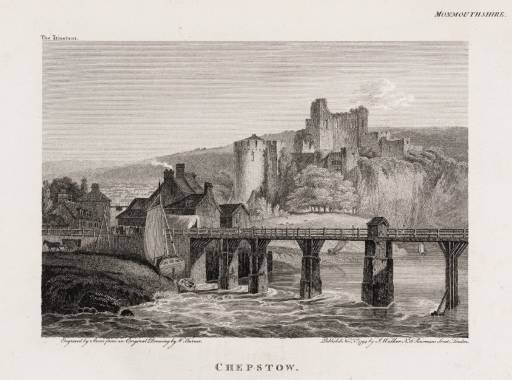 ‘chepstow, Engraved By Storer’, After Joseph Mallord William Turner 