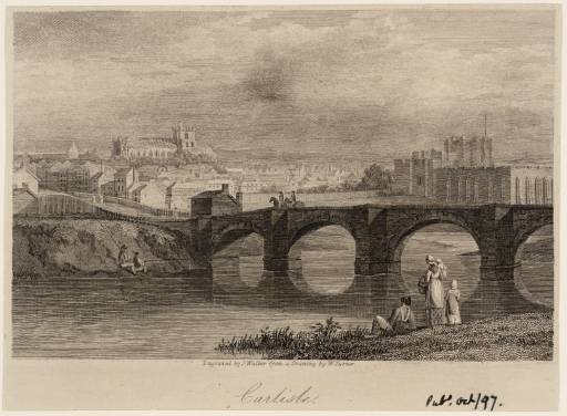 ‘carlisle, Engraved By Walker’, After Joseph Mallord William Turner 