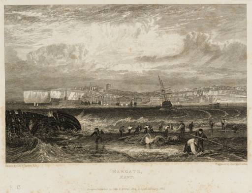 ‘Margate, Kent, engraved by G. Cooke’, after Joseph Mallord William ...