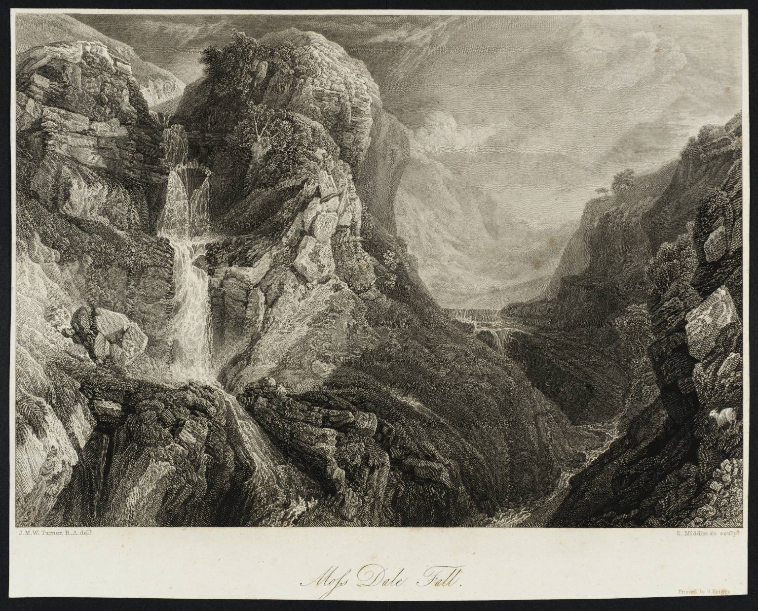 Moss Dale Fall, engraved by S. Middiman