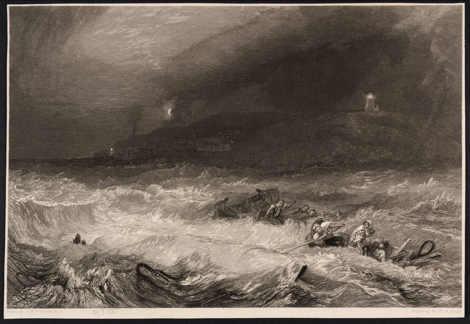 Lowestoffe, Suffolk, engraved by W.R. Smith