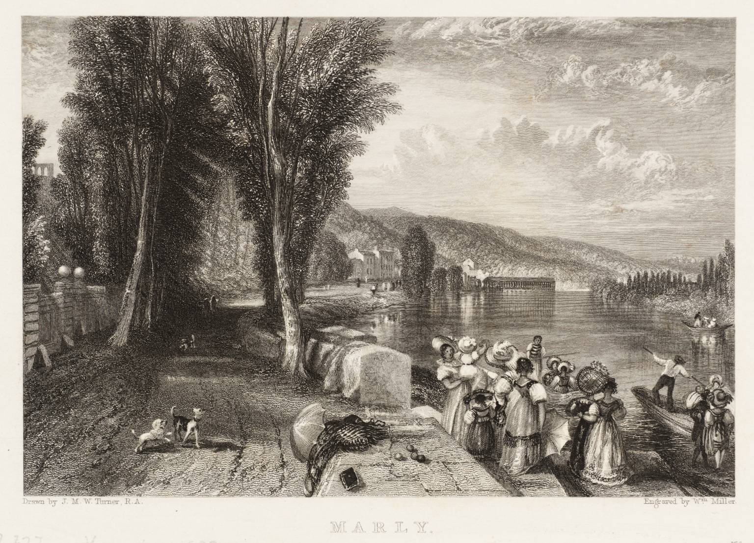 Marly, engraved by W. Miller