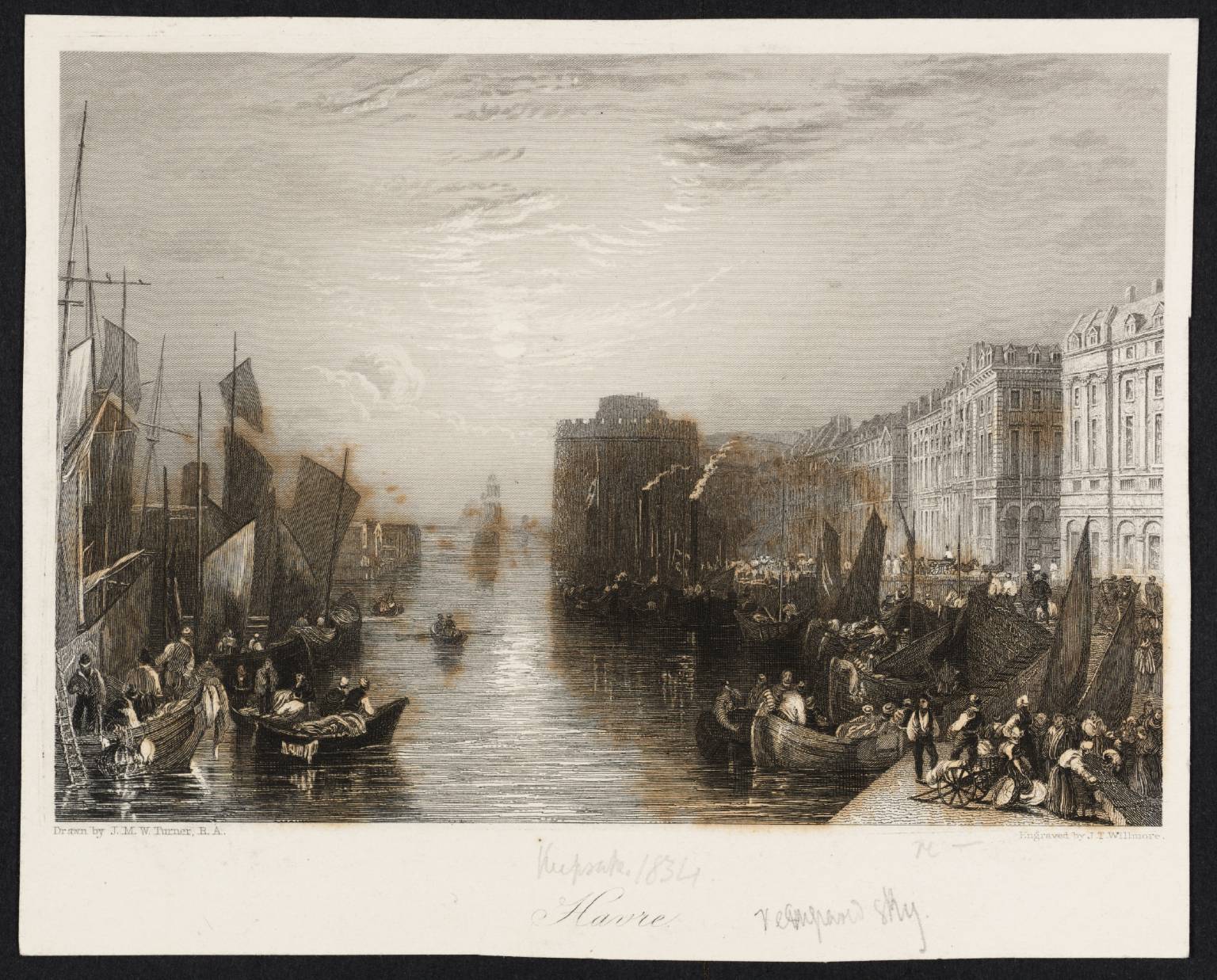 Havre, engraved by Willmore