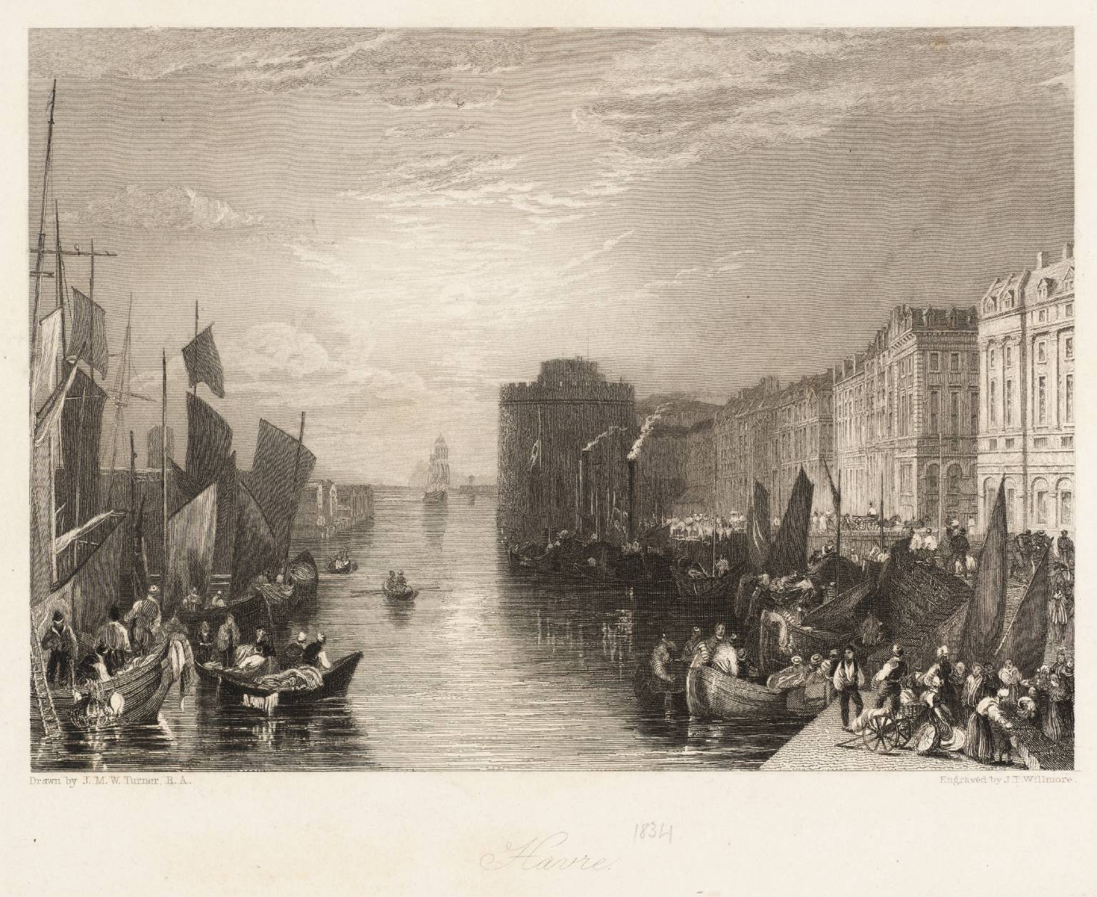 Havre, engraved by Willmore