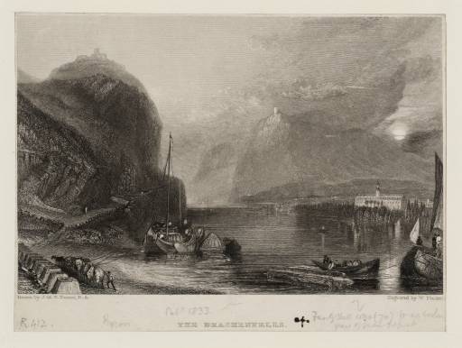 ‘the Drachenfels, Engraved By William Finden’, After Joseph Mallord 