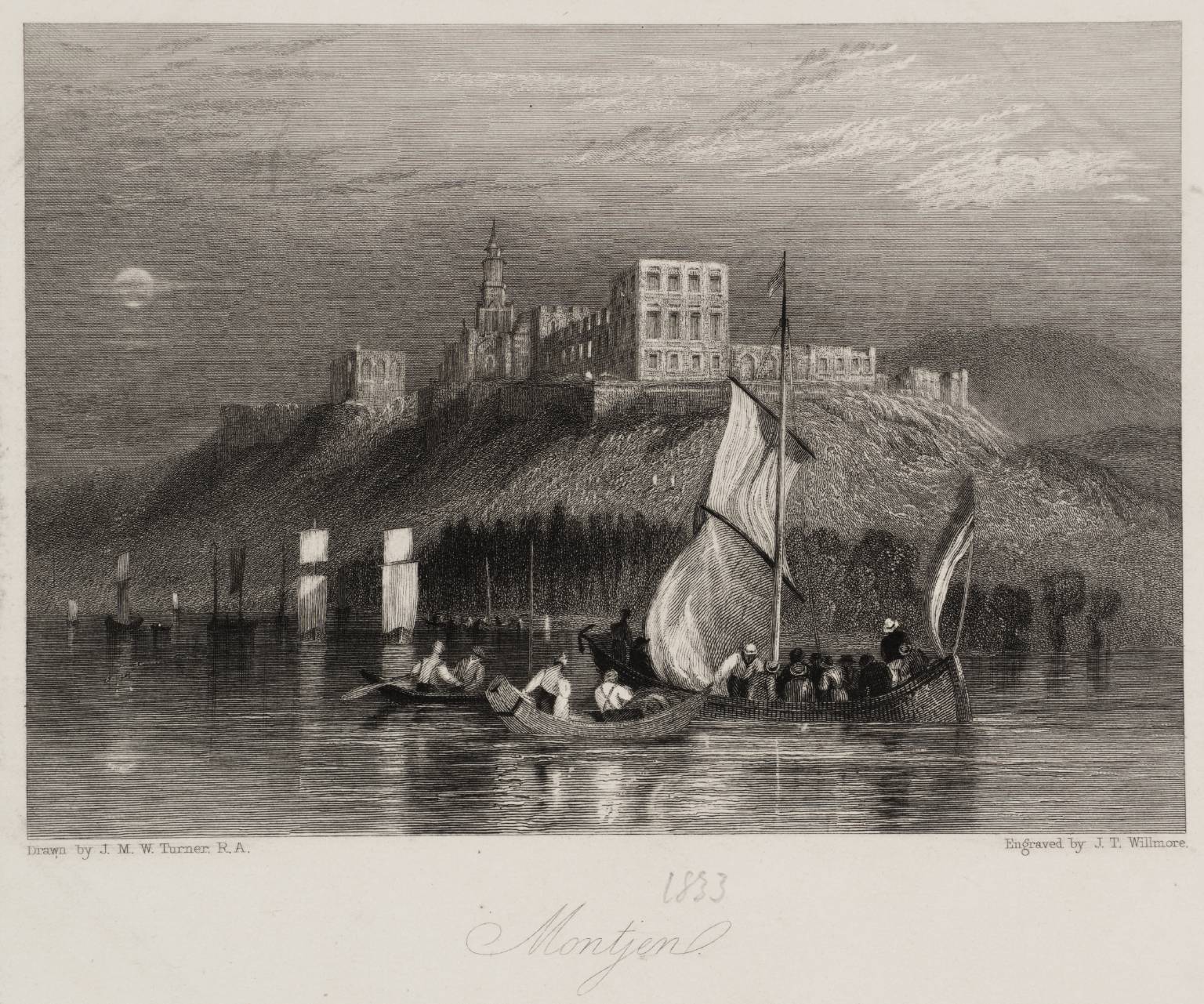 Montjen, engraved by Willmore