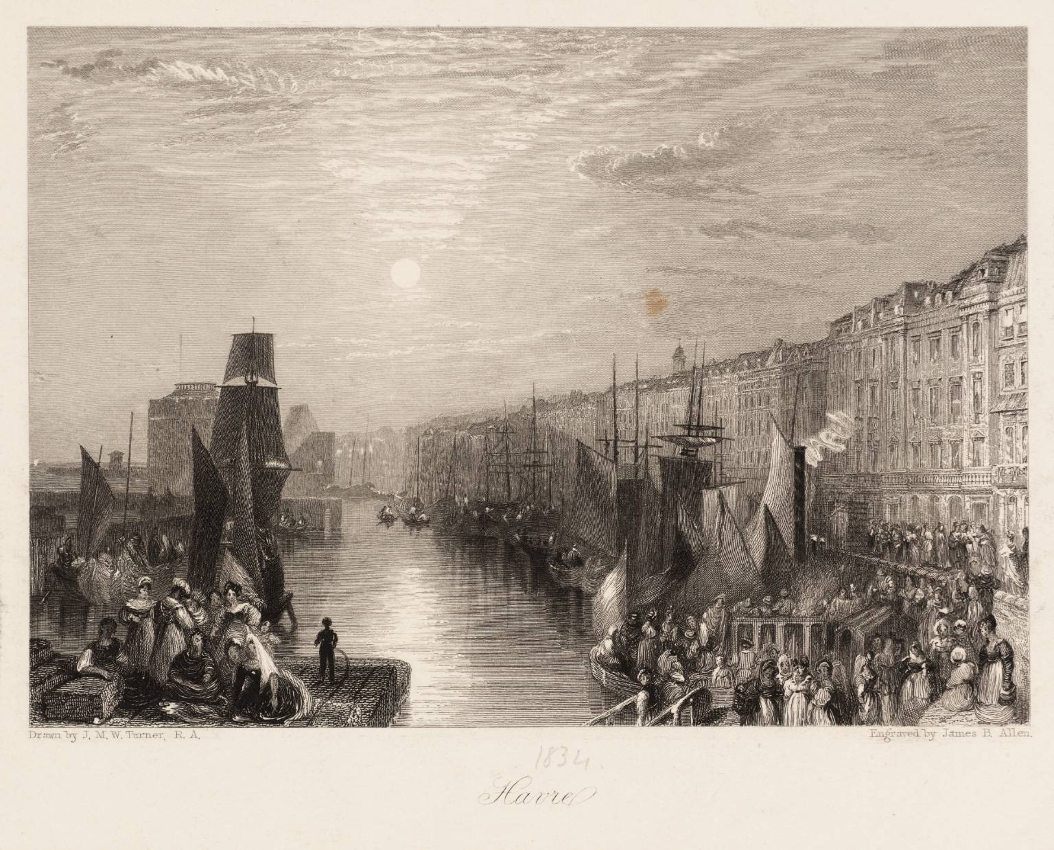 Havre, engraved by J.B. Allen