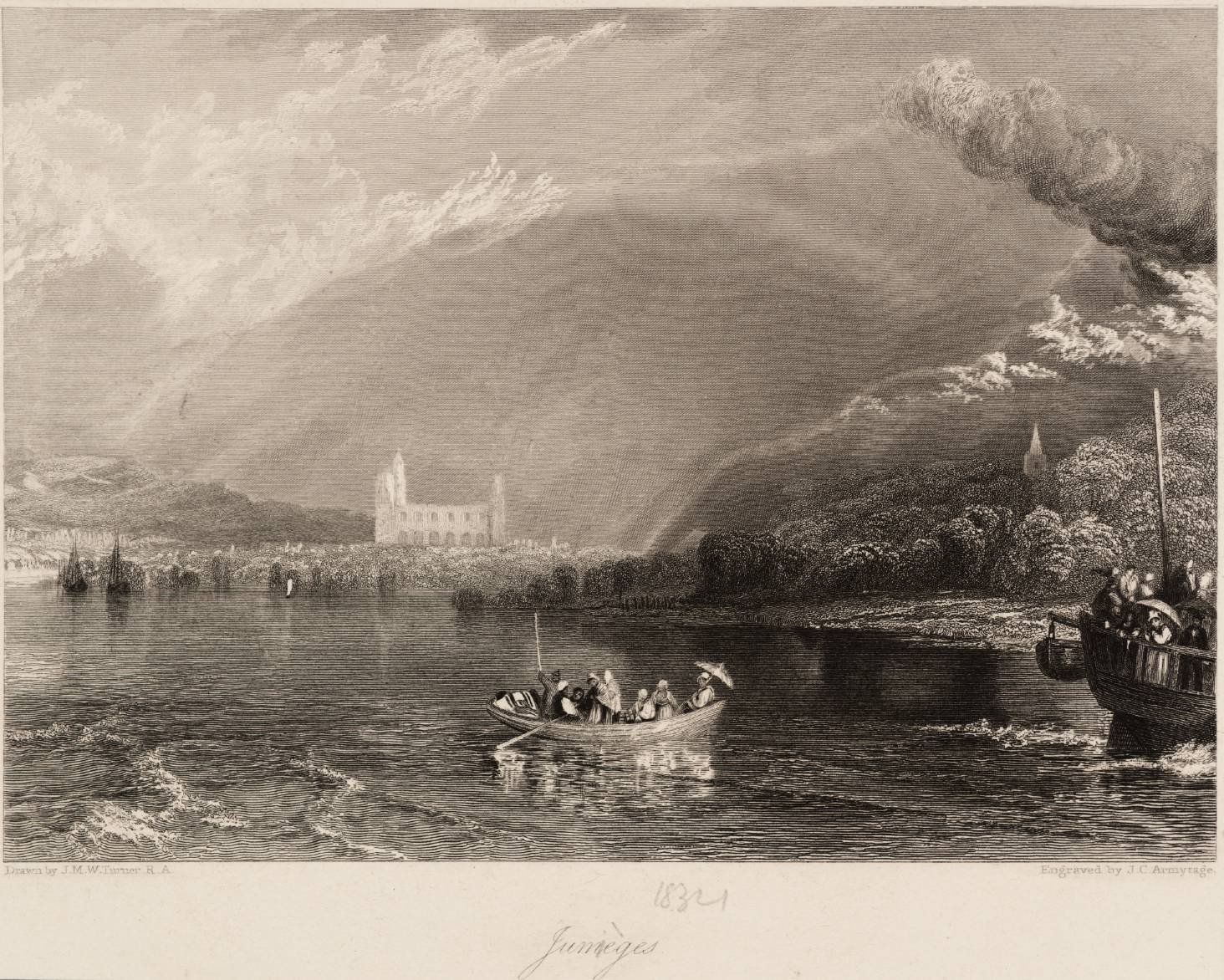 Jumiges, engraved by Armytage