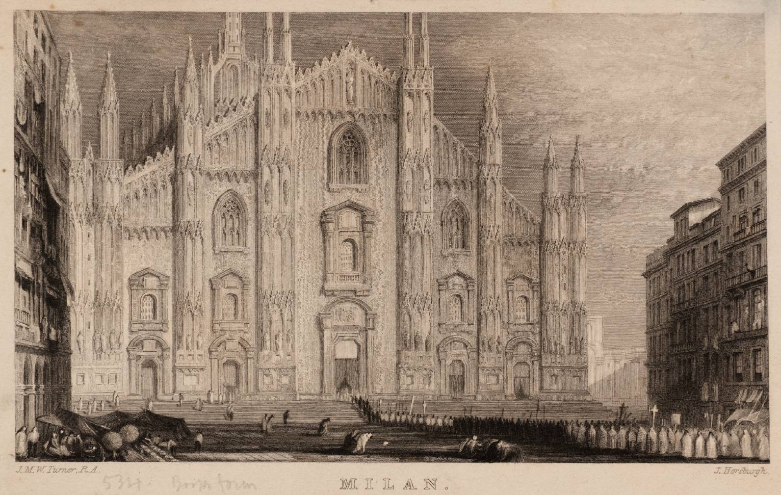 Milan, engraved by J. Horsburgh