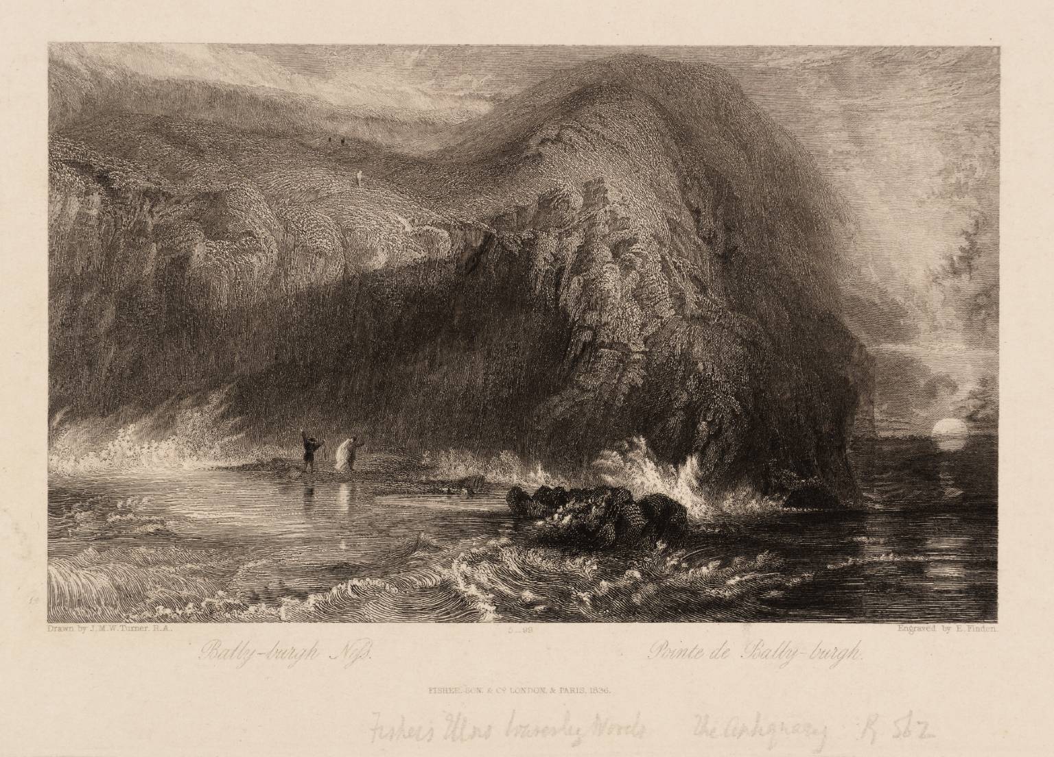 Bally-burgh Ness, engraved by E. Finden