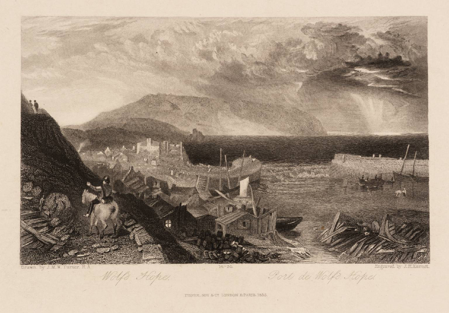 Wolf’s Hope, engraved by J.B. Kernot