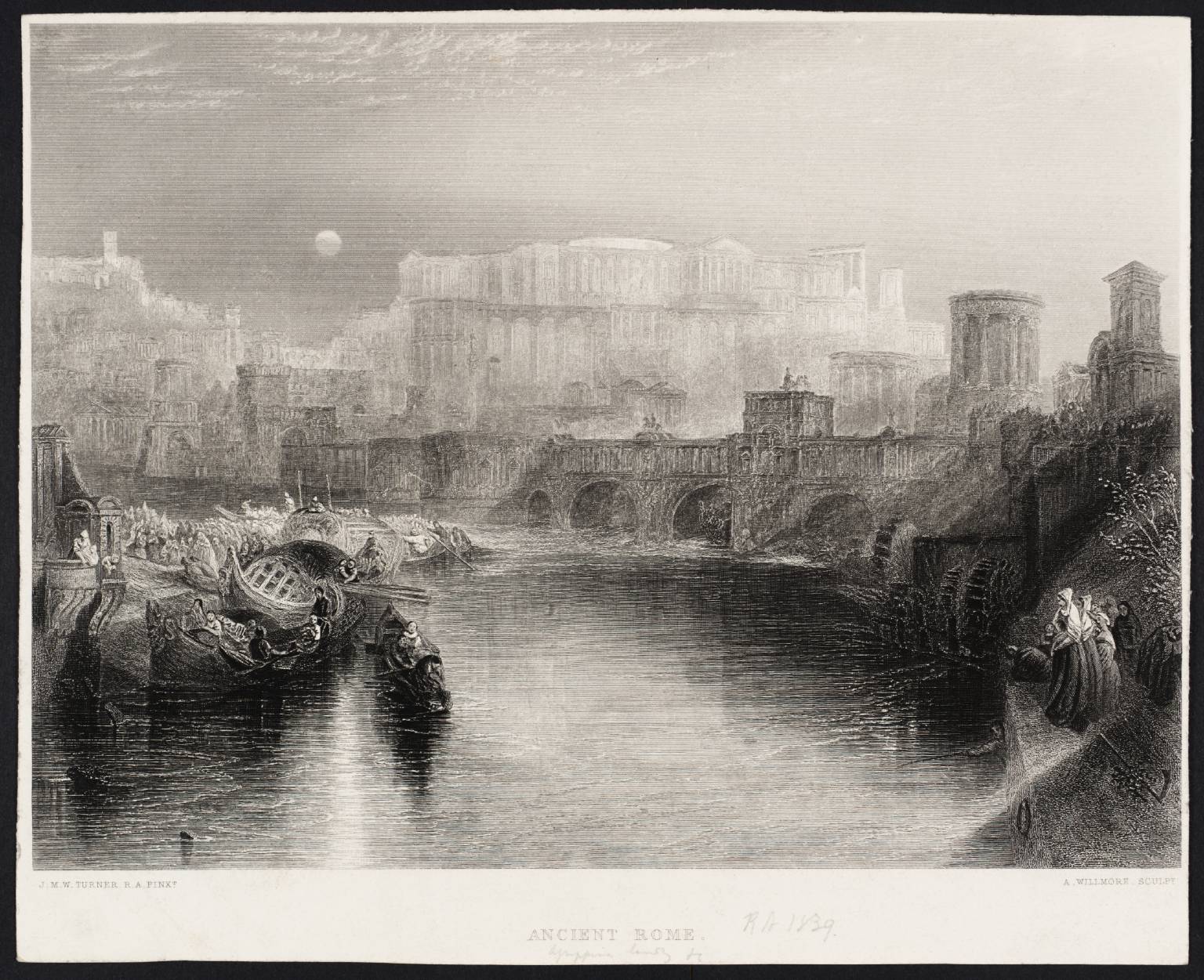 Ancient Rome, engraved by A. Willmore