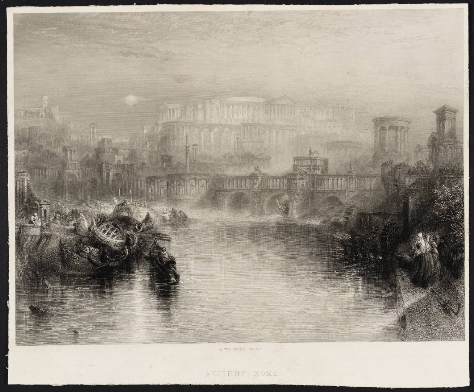 Ancient Rome, engraved by A. Willmore