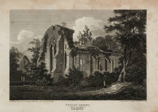 ‘Netley Abbey, Hampshire: North East Aspect, engraved by W. Cooke ...