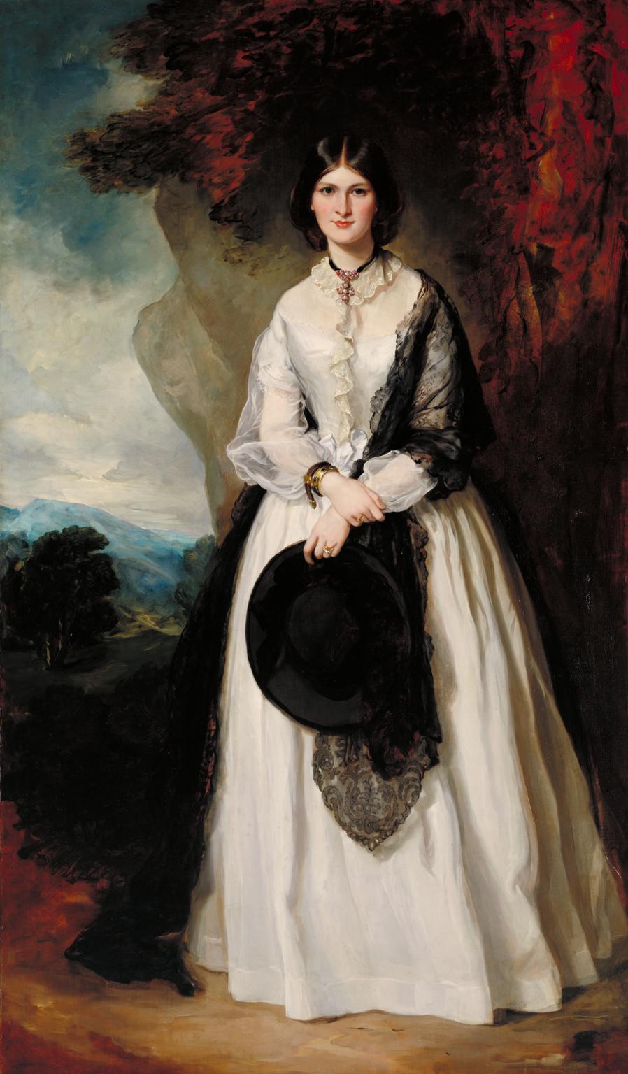 Portrait of a Lady (? Mrs Edmund Peel), Sir Francis Grant, c.1856 | Tate