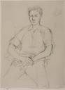 John Minton, ‘Portrait of a Boy (?)’ c.1948